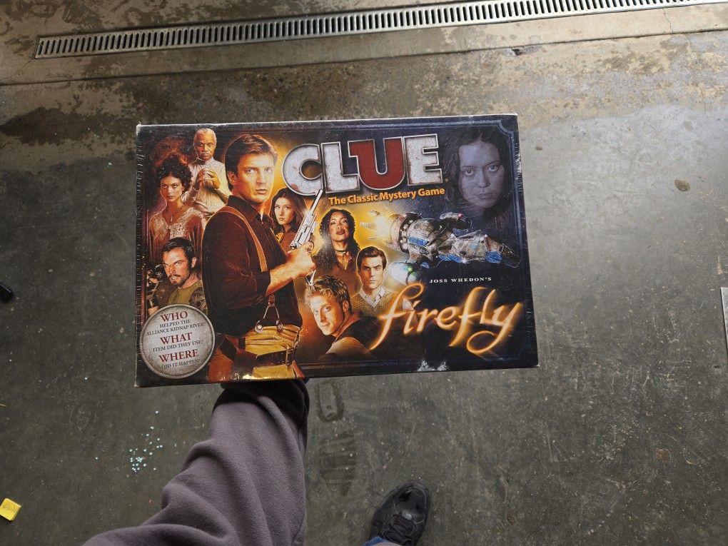 Clue Firefly Board Game