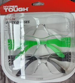 Hyper Tough 3-Pack Unisex Safety Glasses with Z87.1 Poly-Carbonate Lens
