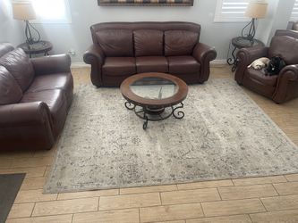 Couches And Coffee/Side Tables