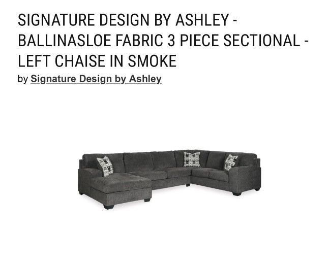 Large Dark Blue Sectional