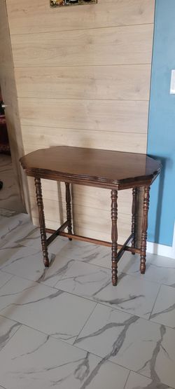 Antique wood table