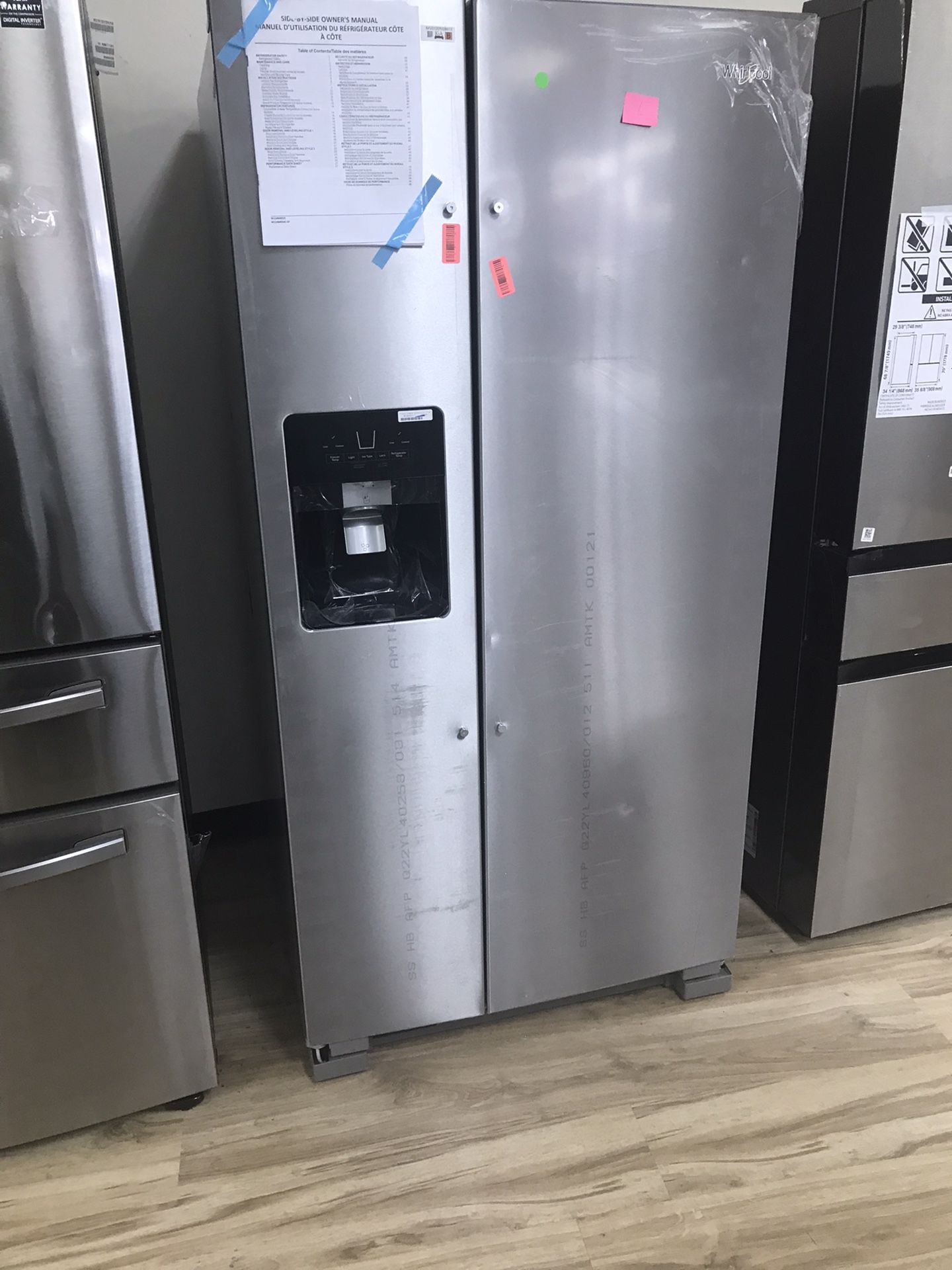 KitchenAid Side By Side Refrigerator 