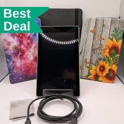 Like NEW Kindle Fire 7 Inch Tablet Bundle 