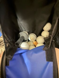 Golf set with balls