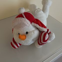 Sound N Light Animated Snowman Plush Toy Doll
