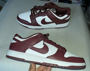 Nike Dunk Low Retro Sneakers Redwood White (DV0833-115) Men Size 13 New Defects 