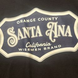 Santa Ana heavy cotton T-shirt size 2X
