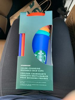 Color changing starbuck cups