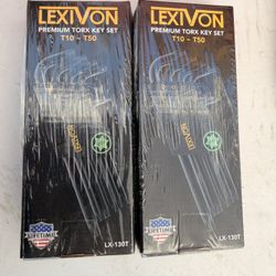 New Lexivon Torx Key Set 