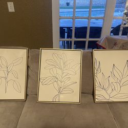 Three Set Wall Decor $ 40