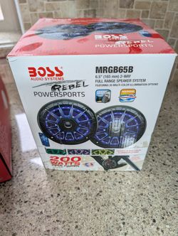 Boss 200 Watt Speakers