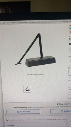 Pamex Door Closer Model GC4400BFDE - BL