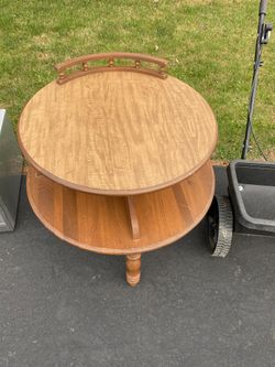 End table plant stand