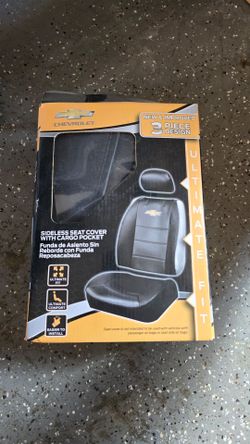 Chevrolet sideless seat cover with cargo pocket