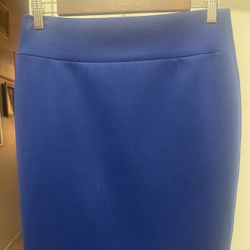 Inc. International Blue Pencil Skirt