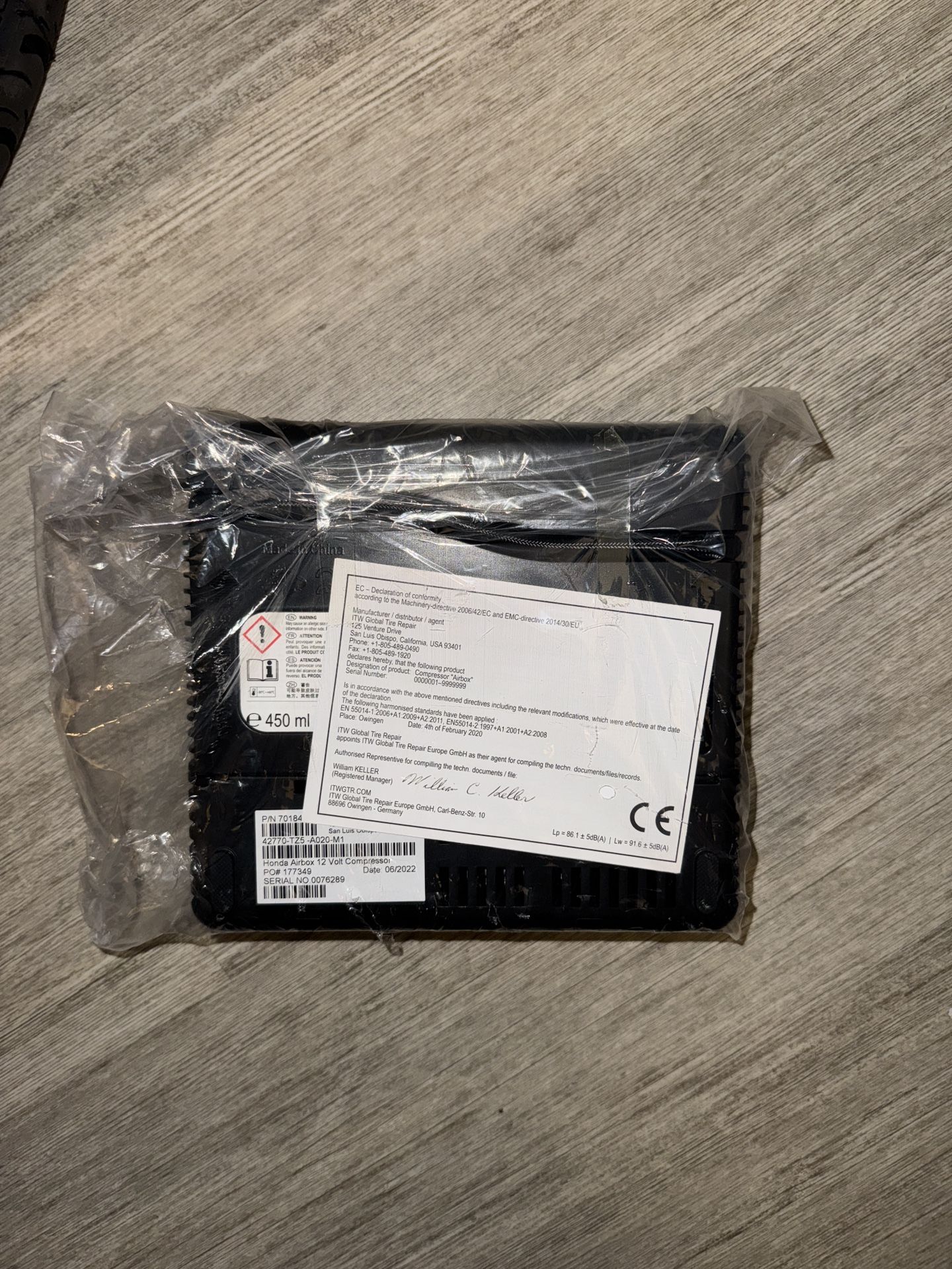 Acura OEM Tira Inflator
