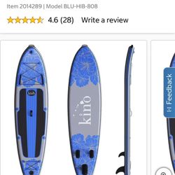 Kino Hibiscus 11' 6" Inflatable Pado https://offerup.com/redirect/?o=d3d3LmNvc3Rjby5jb20= Kino Hibiscus 11' 6" Inflatable Paddle Board Package with Co