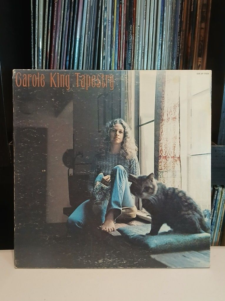 Original 1971 CAROLE KING TAPESTRY Vinyl Record  ODE Smooth Gate
