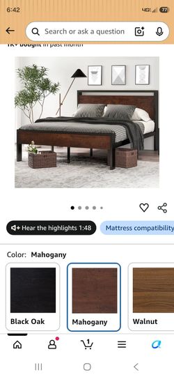 King bed frame