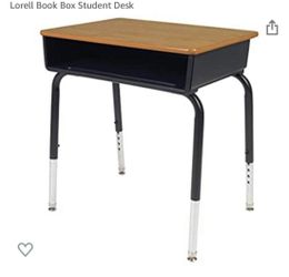 2 Classroom desks Adjustable height $25/each 