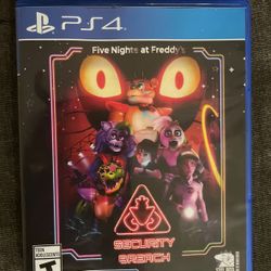Five Nights at Freddy’s: Security Breach – PS4 (Like New)