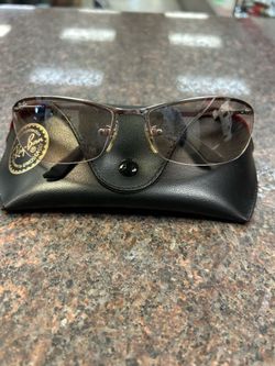 Ray ban light frame sunglasses