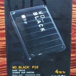 Western Digital WD-Black P10 4TB HDD 