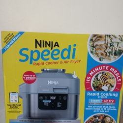 NINJA SPEEDI Rapid Cooker & Air Fryer $85