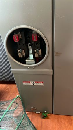 electrical panel /combo with meter hookup