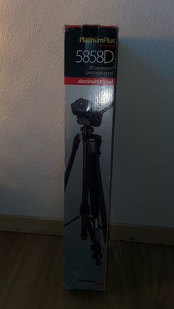 Platinum plus Aluminum Tripod-New!