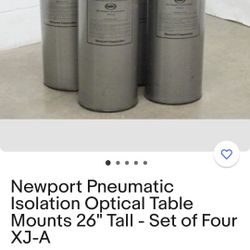 Pnuematic Isolatiation Table By Newport Corporation