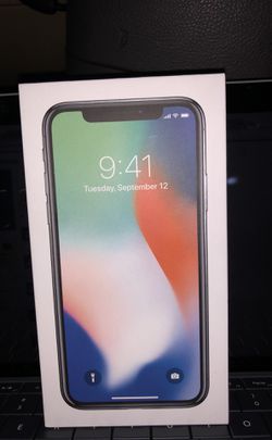 Apple IPhone X- 64GB Silver -AT&T for Sale in Los Angeles