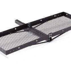 Hyper Tough Hitch Mount Folded Cargo Carrier