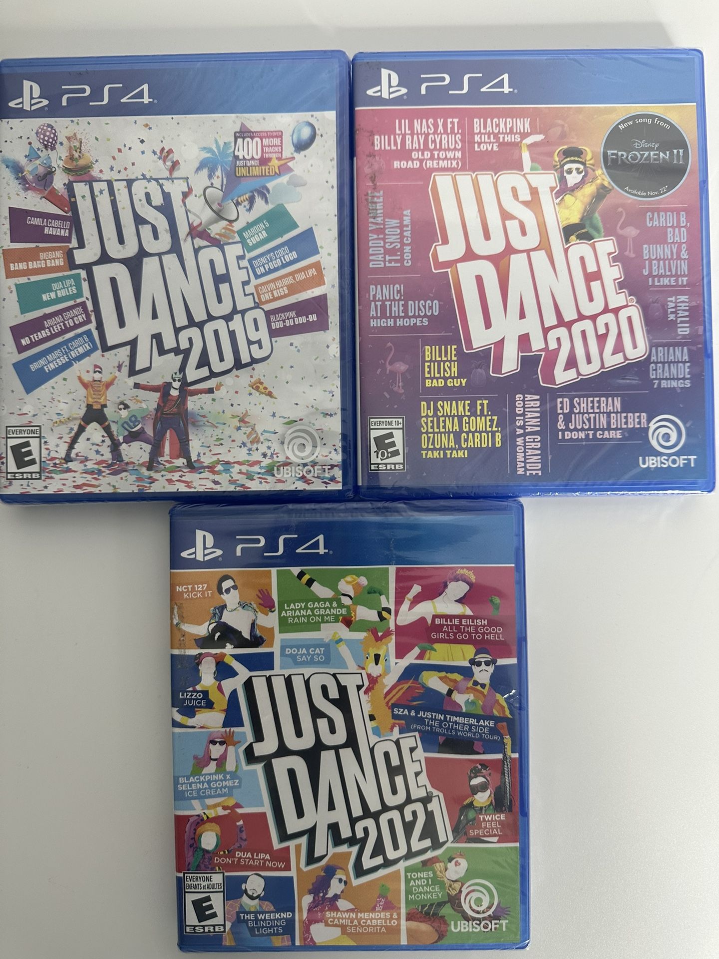 PS4 Just Dance Bundle – 2019, 2020 & 2021 – New & Sealed
