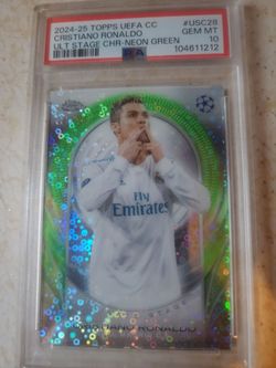 CRISTIANO RONALDO SPORTS CARD