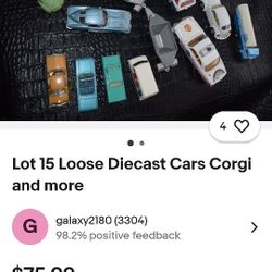 Original Die Cast Automobiles