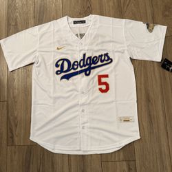 New LA Dodgers Freddie Freeman Championship Jersey, S To 3Xl 