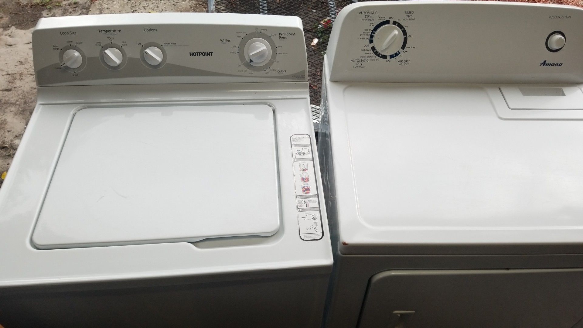 Washer and Dryer set