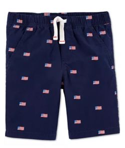 Carter's Red, White and Blue Cotton Shorts