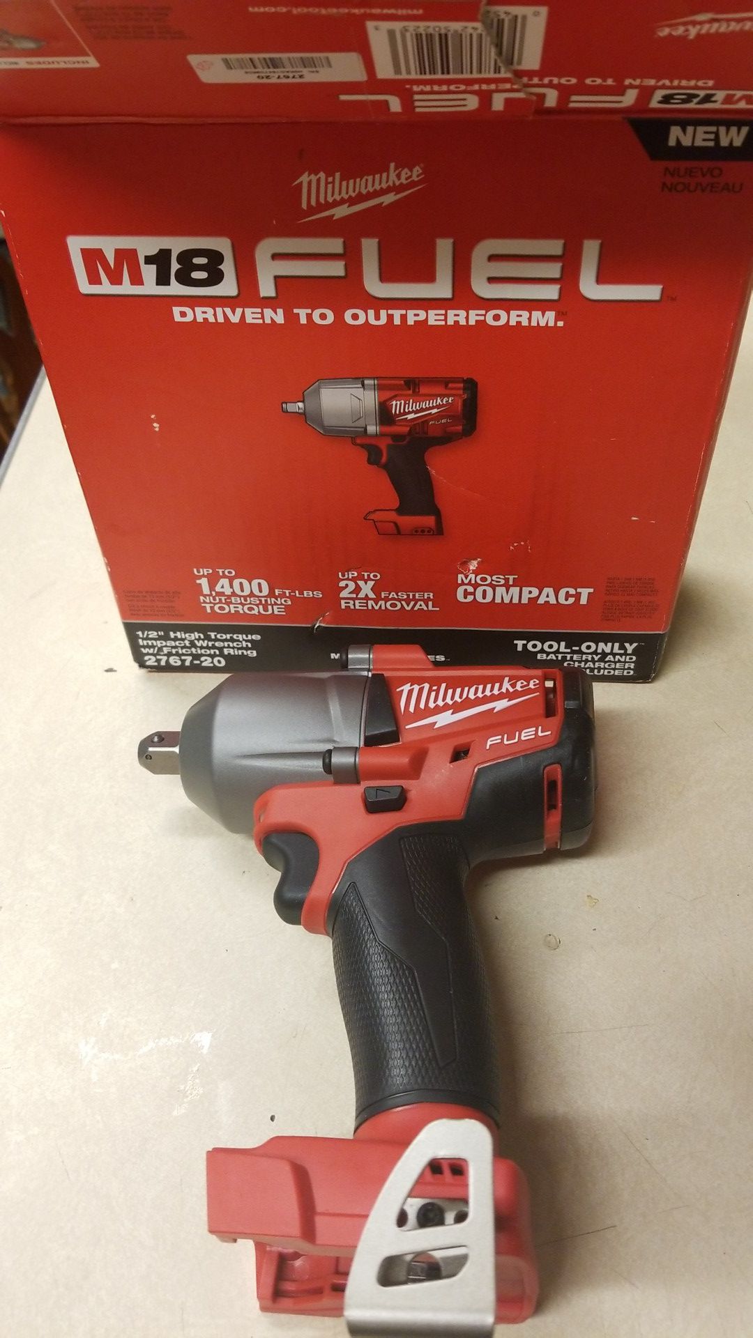 Impact wrench m18 fuel
