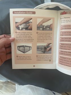 Baby Playpen with Installation Guide