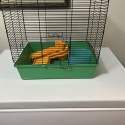 Small Animal Cage With Accessories 