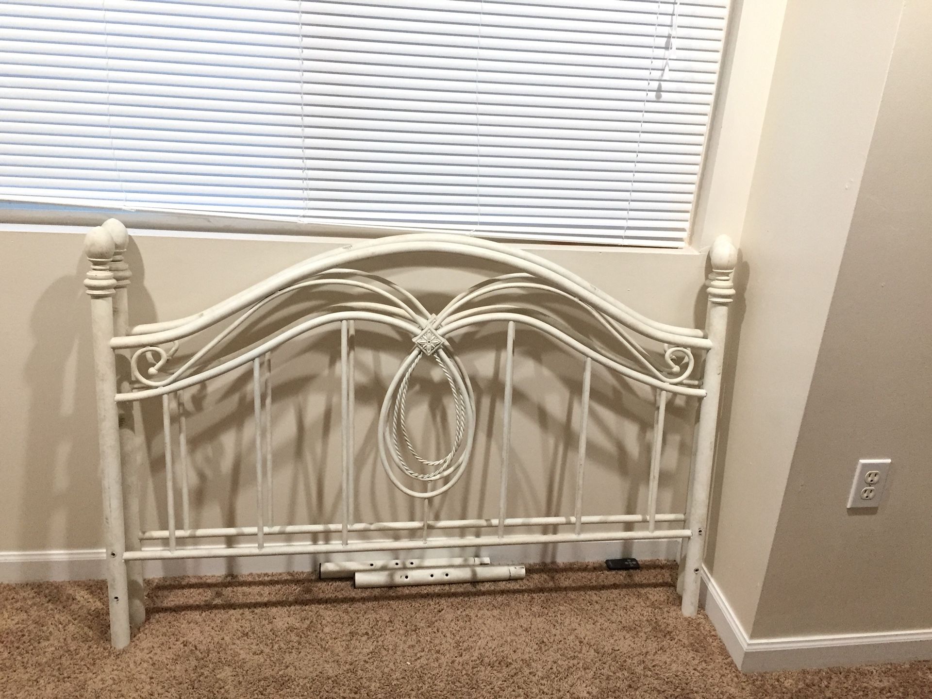 Shabby chic Head and Foot board + Bed frame