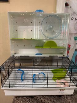 Midwest Critterville Arcade Hamster Cage, 18.11" L X 11.41" W X 21.57" H - See My Other Items😀