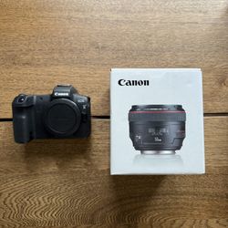Canon EOS R Mirrorless Digital Camera (Body Only) Canon EF 50mm f/1.2L USM  