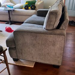 Old cannery loveseat.