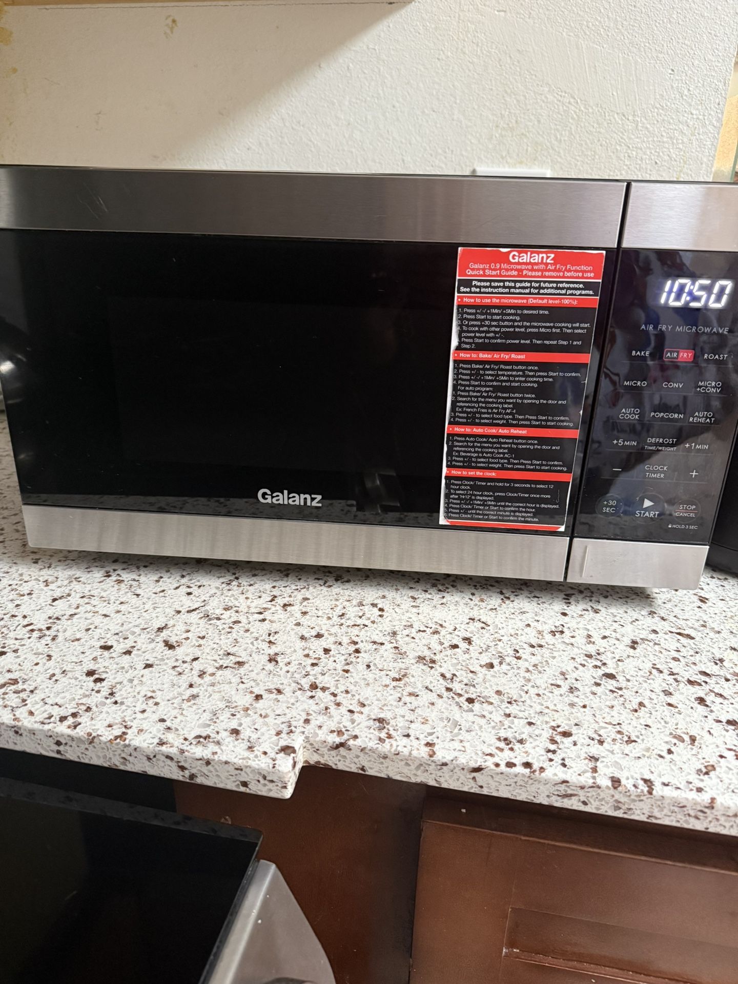 Galanz Microwave With Air Fry 