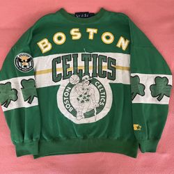 VTG 80s Starter Boston Celtics pullover crewneck sweatshirt
