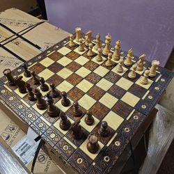 Rosewood Royal Chess Set