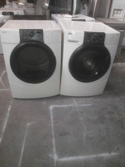 electric kenmore washer and dryer set 3 months warranty delivery and installation